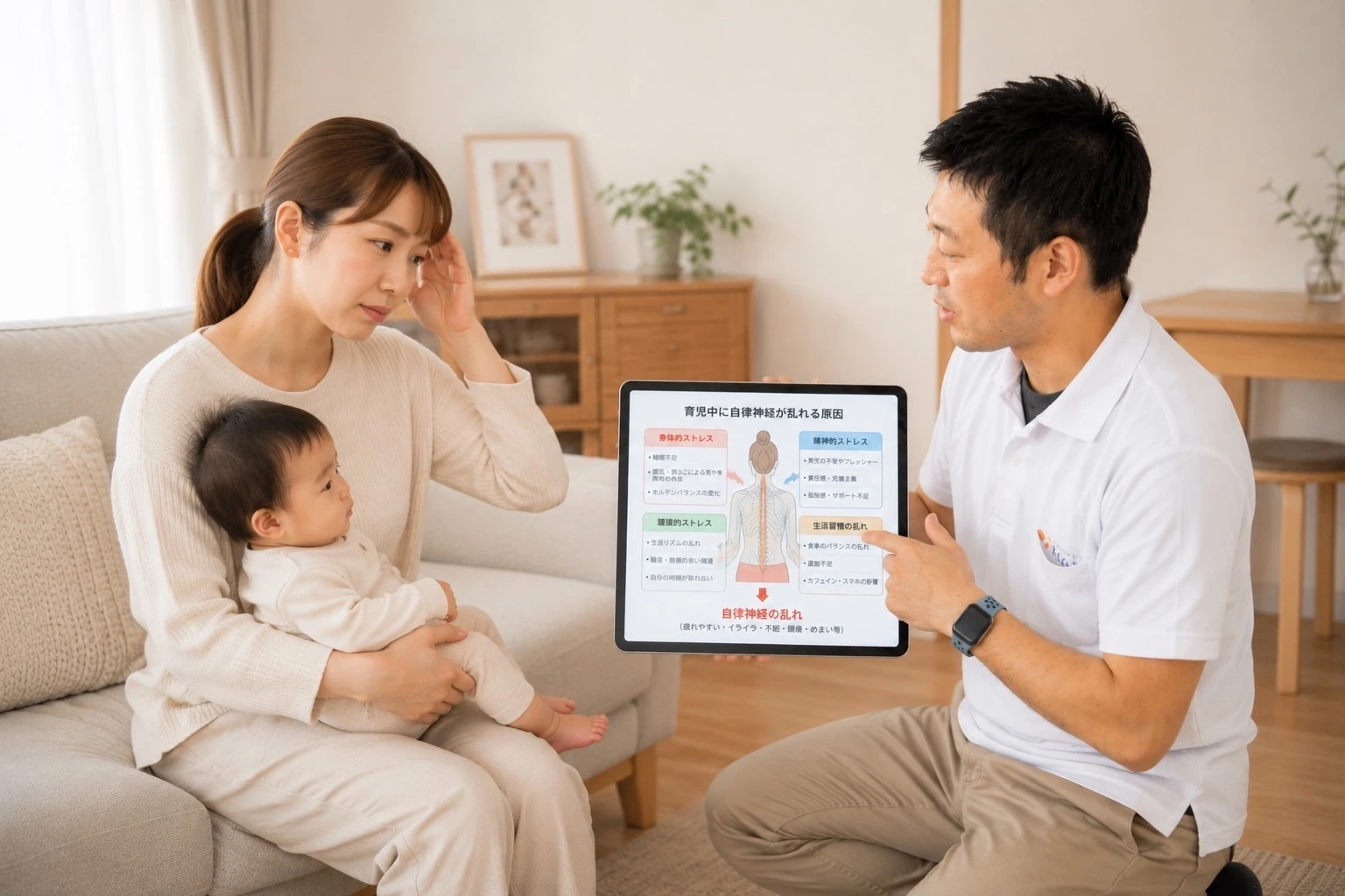産後に自律神経が乱れる理由はこれだ